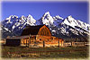 Mormon Barn - Grand Tetons, WY