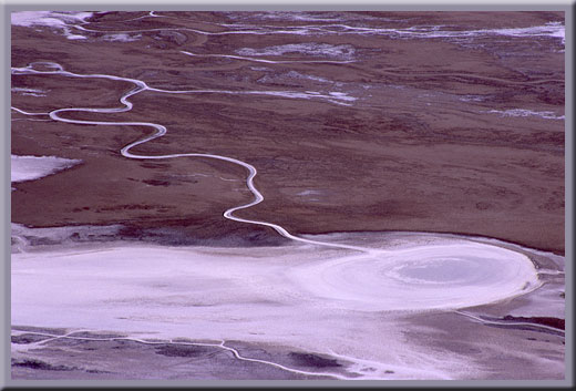 View of Death Valley Salt Basin from Dante's Peak, CA